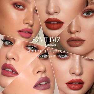 Venta al por mayor de maquillaje mate lápiz labial base impermeable personalizar pintalabios contenedores - Product Image 2