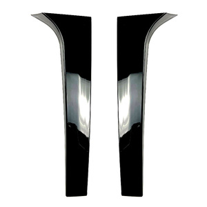 Aileron de pare-chocs arrière Mercedes-Benz en fibre de verre noir piano pour modèles GLK-Class X204 2009-15 - Product Image 1