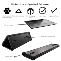 Cubierta Plegable de Alta Calidad para Camioneta, Accesorios de Protección Sellados Directos de Fábrica OEM, Compatibles con JAC SHUAILING T8