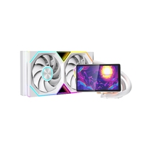 Jungle Leopard Proflow 240/360 Écran LCD magnétique 5,5 pouces 90 ° /180 ° /270 °   Refroidisseur de processeur intelligent à eau rotative 320W TDP