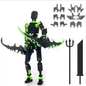 Dark Death T13 Personalizado, Figura de Acción Articulada Impresa en 3D, Modelo de PVC para Coleccionar, Escala 1:1, Temática de Fantasía y Ciencia Ficción, Nuevo - Product Image 6