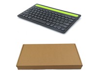 Keyboard nirkabel, untuk multi-perangkat dengan bantalan portabel Slot pemegang ponsel