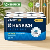 Rollo de Papel de Cocina Premium TAD, 3 Veces Más Absorbente, 22-28GSM, Pulpa Virgen, para Restaurantes, Hoteles, Servicios de Catering, Suministro al por Mayor