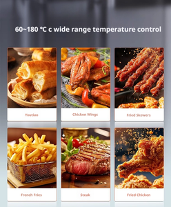 Freidora Eléctrica de Mesa de 30L de Gran Tamaño para <span class=keywords><strong>Pollo</strong></span> Frito, Papas Fritas, Chuleta de Cerdo, Alitas de <span class=keywords><strong>Pollo</strong></span> Crujientes Estilo <span class=keywords><strong>KFC</strong></span> - Product Image 6