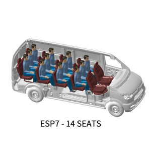 Kama Nhà Máy New14seats Xăng Xe Ô Tô Thương Mại Hành Khách Xe Tải Trung Quốc Xe Tải Nhỏ Xe Buýt Nhỏ Xe Giá Rẻ Xe Tải Cho Bán Micro Hàng Hóa - Product Image 6