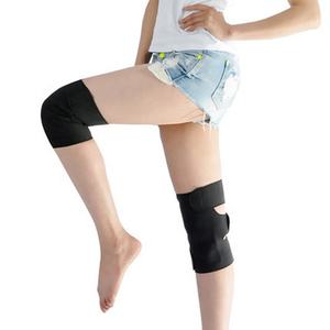 Attelle de soutien magnétique ajustable en tourmaline pour genou, coussinet de thérapie anti-froid pour l'arthrite, ceinture élastique protectrice pour coude et genou - Product Image 5