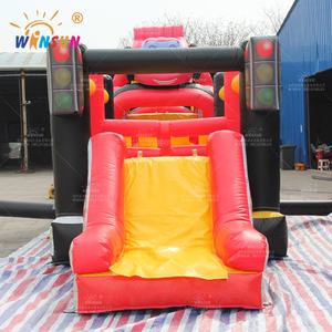 Castillo Inflable con Obstáculos Temático <span class=keywords><strong>de</strong></span> Autos <span class=keywords><strong>para</strong></span> Niños, Uso en Exteriores, Marca WINSUN - Product Image 4