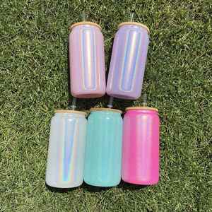 Gobelets en verre borosilicate scintillants arc-en-ciel de 15 oz, 16 oz, 20 oz, avec boîte blanche - Product Image 3