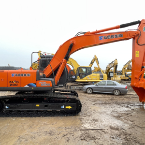 Excavadora Usada Hitachi Zx200-3 Zx200-5 Zx200-6 de 20 Toneladas de Japón, Original de Alta Calidad a Bajo Precio - Product Image 1