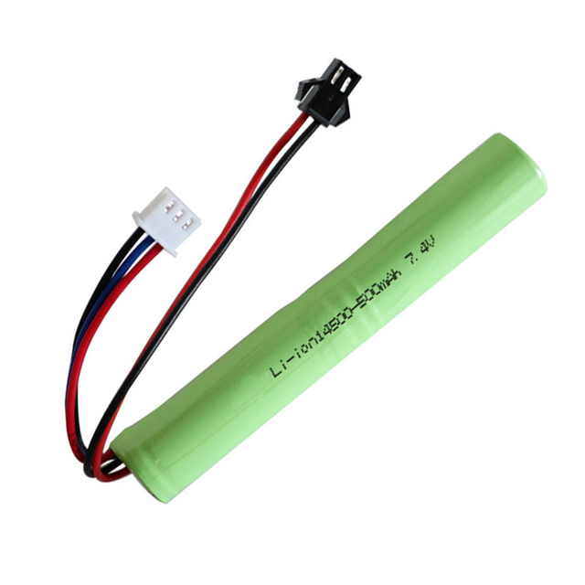 EWT Li-ion Battery Pack 14500 7.4V 0.5Ah Battery For Emergency Indicator