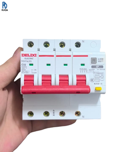 Interruptor Diferencial DZ47SLES, Dispositivo de Protección Contra Fugas, Sobrecarga y Cortocircuito, para Uso Doméstico e Industrial - Product Image 1