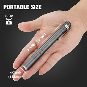 Linterna LED UV Personalizada, Linterna de Aluminio, Potente Mini Linterna de Bolsillo, Linterna de Camping Ligera, ODM OEM - Product Image 5