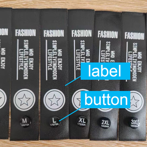 Etichetta Tessuta Personalizzata ad Alta Densità con <span class=keywords><strong>Logo</strong></span> 3D, Termoadesiva, in Raso, per Cura del Capo, Piccola Etichetta per Abbigliamento - Product Image 5