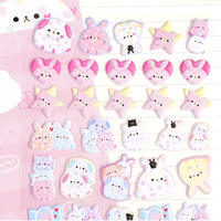 DIY Bastel-Aufkleber 3D Niedliche Kinder-Puffy-Sticker für Bonus-Blasen-Schaumstoffaufkleber Scrapbooking Planer Journal Deko Kawaii