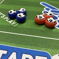 Jeu de table coulissant 2 en 1 double face football et basketball pour enfants et adultes