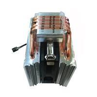 Ventilateur de refroidissement universel d'usine Dissipation de la puissance thermique aileron en aluminium 4 Air de caloduc en cuivre pour prise Amd Intel Cpu Processor Socket