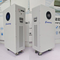 Système de stockage d'énergie solaire Smsenergy 16 kWh 51,2 V LiFePO4 pour la maison, 314 Ah, MPPT, garantie 5 ans, onduleur hybride connecté au réseau et hors réseau
