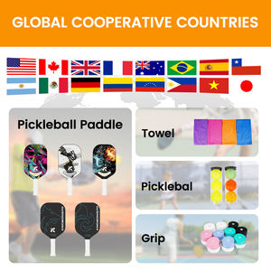 Gran oferta, diseño tallado hueco, núcleo de panal aprobado por USAPA, superficie de fricción de paleta Pickleball de fibra de carbono 3K T700 personalizada - Product Image 6