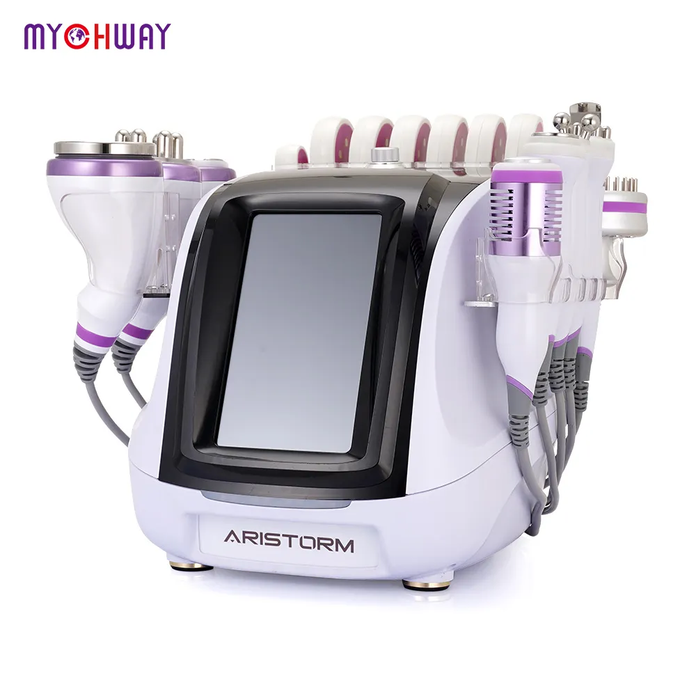 Aristorm 10 в 1 Многофункциональный аппарат для удаления целлюлита Rf Lipocavitations для похудения красоты кавитации 40K