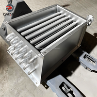 Échangeur de chaleur de gaz de combustion échappement acier inoxydable air refroidisseur d'eau chauffage récupération de chaleur résiduelle Fin Tube Radiato