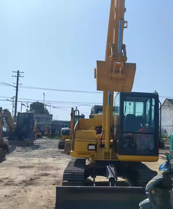 Mini excavatrice Komatsu PC60 d'occasion à vendre Machine de 6 tonnes avec moteur d'origine Les composants du noyau comprennent un PLC de roulement de pompe de boîte de vitesses - Product Image 6