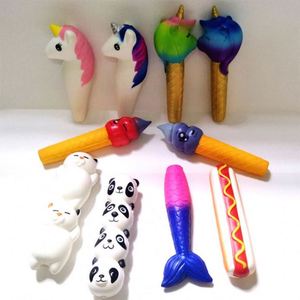 Bolígrafo Antiestrés para Niños 2020, Punta de 0.5 mm, Plástico PU, Espuma Adhesiva Suave, Aromas a Comida y Pasteles - Product Image 5