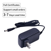 Adaptador de CA Ktec 12V para enrutador TP-Link Adaptador de corriente de conmutación con salida de 12V 2A Material de PC para escáner
