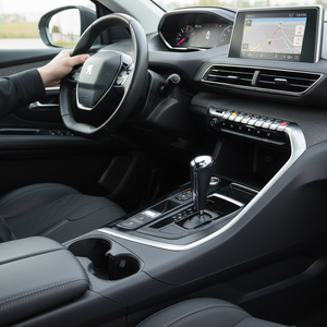 Peugeot 5008 Metallic Car Gear <b>Knob</b> with Automatic <b>Shift</b> Feature - Product Image 3