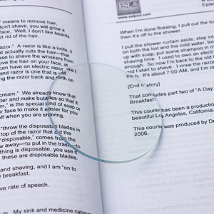 Lentes oftálmicas de corte azul de visión única 1,56 Lentes bloqueadas contra la luz azul en color claro Disponible en tamaños 1,59 1,60 1,67 1,74 - Product Image 4