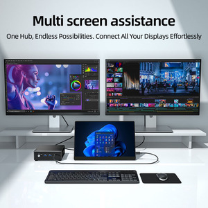 Moniteur portable LED R&E grand format 15,6 pouces, extension d'écran pour ordinateur portable, multi-affichage FHD IPS 1080P, haut-parleurs intégrés, ultra-fin - Product Image 6