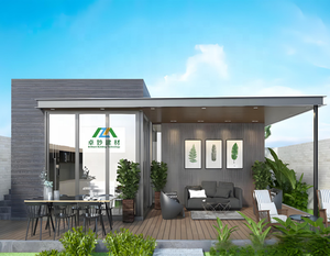 Case prefabbricate impermeabili eco-friendly per uffici residenziali hotel e appartamenti per ville modulari <span class=keywords><strong>in</strong></span> acciaio Kit case - Product Image 3