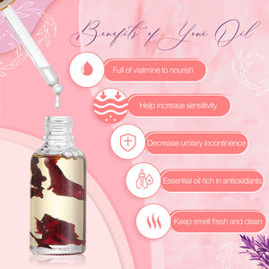 Bio Virginal Straffung Essential Yoni Öl Großhandel Private Label Ätherisches Öl Benutzer definiertes Logo Frauen Vaginal Rose Intim - Product Image 3