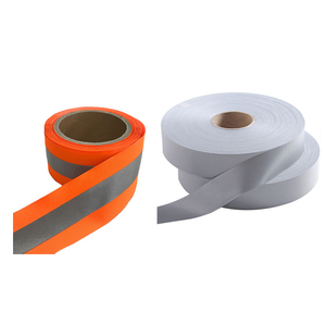 Uniform Material <strong>Reflective</strong> Fabric Belt <strong>Reflective</strong> Strips for Garment Silver Sew-on <strong>Reflective</strong> <strong>Tape</strong> - Product Image 5