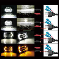 HYNBYZJ Systèmes d'éclairage de camion 7 pouces "phare Led Ln106 projecteurs Led carrés phares pour Jeep