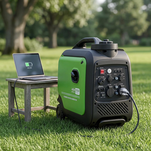 Super Silent Inverter Generator 4kW for Camping RV Outdoor Pure Sine Wave Portable Power Solution