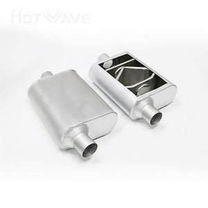Silenciador de escape deportivo universal VX4422 Entrada de alto flujo 2,25 "Salida 2,25" para <span class=keywords><strong>Flowmaster</strong></span> Super 44 Series - Product Image 2