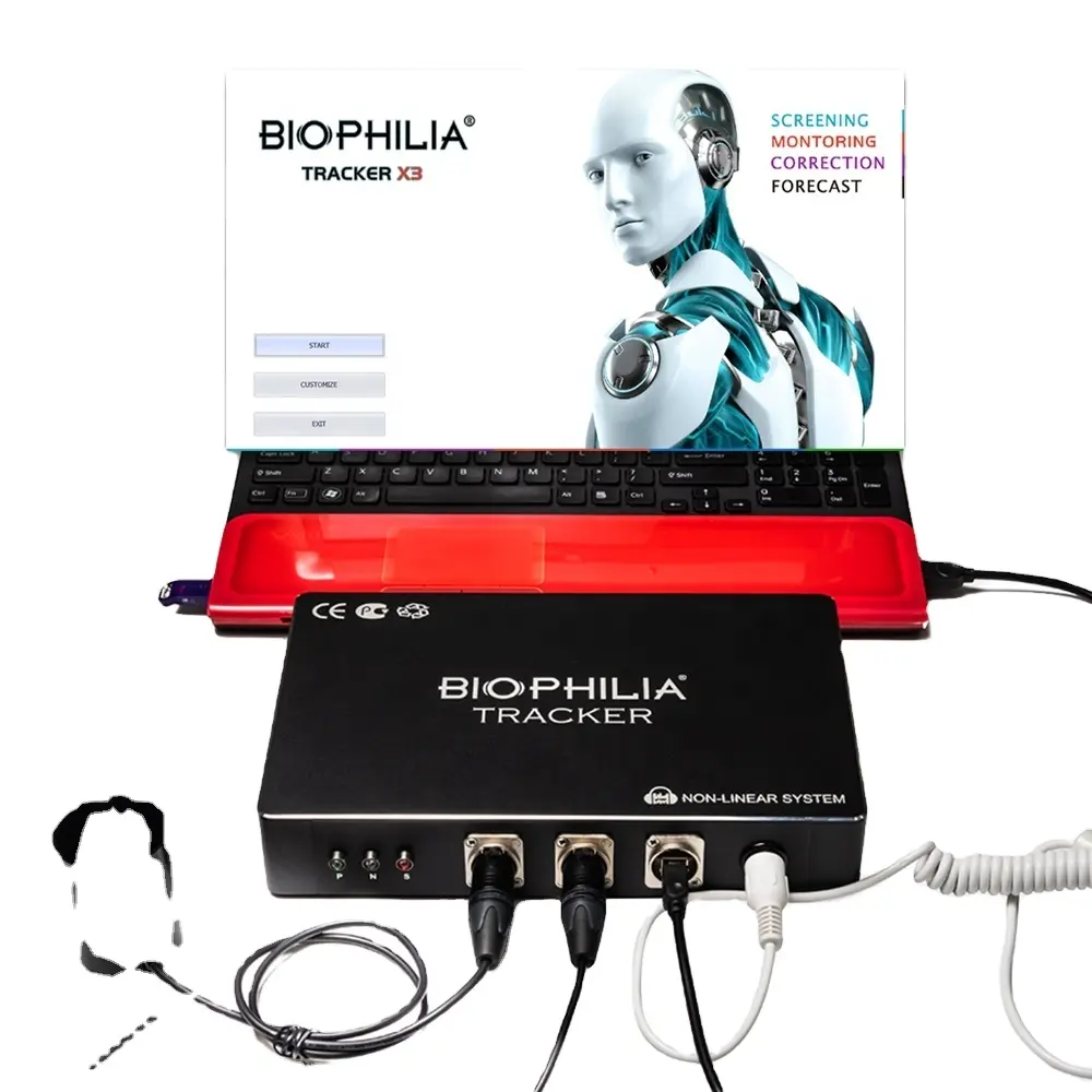 DNAおよび感情検出V17ソフトウェアを備えたBiophilia Track Health Analyzer