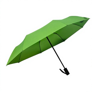 ร่มสีเขียวแบบพับ 3 ตอน ผลิตจากผ้ารักษ์โ<span class=keywords><strong>ล</strong></span>ก - Product Image 3