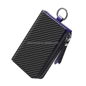 Petit portefeuille pour porte-carte d'identité Marque de luxe Clé de voiture Reach Pass Porte-clés Portefeuilles avec porte-clés - Product Image 4