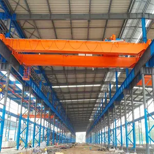 Staalfabriek Lift Gebruik Machine 20 Ton Capaciteit Bovenloopkraan Met Trolley