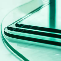 Prix de revient par mètre carré d'épaisseur de verre trempé de 4mm, 10mm, 12mm et 19mm