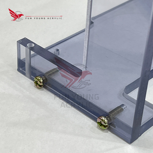 Custom ESD Anti-Static PVC <b>Sheet</b> (<b>Clear</b>/Light Blue) CNC Cut for Semiconductor Cleanroom Equipment Protection - Product Image 5