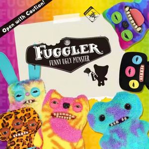 Al por mayor Llavero de peluche Fuggler popular - Oficial, modelo 'Big Tooth Monster', con diseño 'Ugly-Cute' de 'Dental Buddy' y 'Tooth Treasure' - Product Image 2