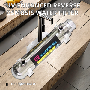 Lámpara Esterilizadora UV para Sistema <span class=keywords><strong>de</strong></span> Filtro <span class=keywords><strong>de</strong></span> <span class=keywords><strong>Agua</strong></span> RO/<span class=keywords><strong>de</strong></span> Encimera - Carcasa <span class=keywords><strong>de</strong></span> Repuesto para <span class=keywords><strong>Purificador</strong></span> <span class=keywords><strong>Ultravioleta</strong></span> para Hogar/Hotel - Product Image 2