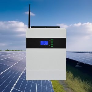 อินเวอร์เตอร์ไฮบริดพลังงานแสงอาทิตย์ 3kw 5kw แบบออนกริดและออฟกริด พร้อมตัวควบคุมการชาร์จ MPPT สำหรับบ้าน - Product Image 1