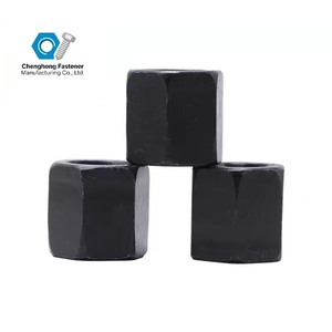 Gb56 thép không gỉ Hex Nut cường độ cao Lớp 8 hoàn toàn luồng thêm dày Kích thước M16-M42 tay phải chủ đề - Product Image 3