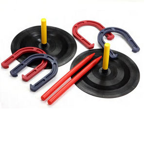 Patio Trasero césped <span class=keywords><strong>playa</strong></span> interior al aire libre Toss ubber lanzamiento Toss orseshoe ame et para niños y adultos - Product Image 1