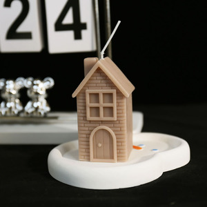 Hermosas Velas Decorativas con Forma <span class=keywords><strong>de</strong></span> Casa, Regalo <span class=keywords><strong>de</strong></span> Inauguración <span class=keywords><strong>de</strong></span> Casa, Velas <span class=keywords><strong>de</strong></span> <span class=keywords><strong>Cera</strong></span> <span class=keywords><strong>de</strong></span> <span class=keywords><strong>Abeja</strong></span> - Product Image 1