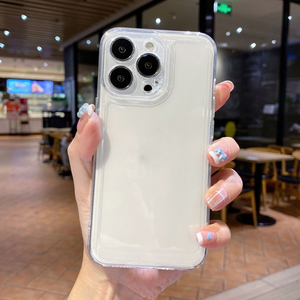 เคสโทรศัพท์มือถือ <span class=keywords><strong>iPhone</strong></span> 16 Pro เคสใส TPU นิ่มสำหรับ <span class=keywords><strong>iPhone</strong></span> 15 เคสกันกระแทกแบบเรียบง่าย รุ่น 17 ป้องกันการตก รุ่น 16 - Product Image 2