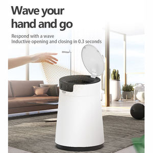 Cubo de Basura Inteligente Automático con Sensor de Movimiento Sin Contacto, Bolsa Autosellable, Gran Capacidad, Tapa Higiénica, para Dormitorio, Cocina, Baño, Oficina - Product Image 3